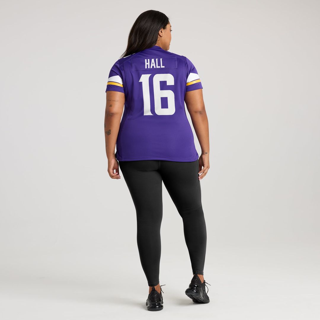 Jaren Hall Minnesota Vikings Women's Game Jersey - Purple