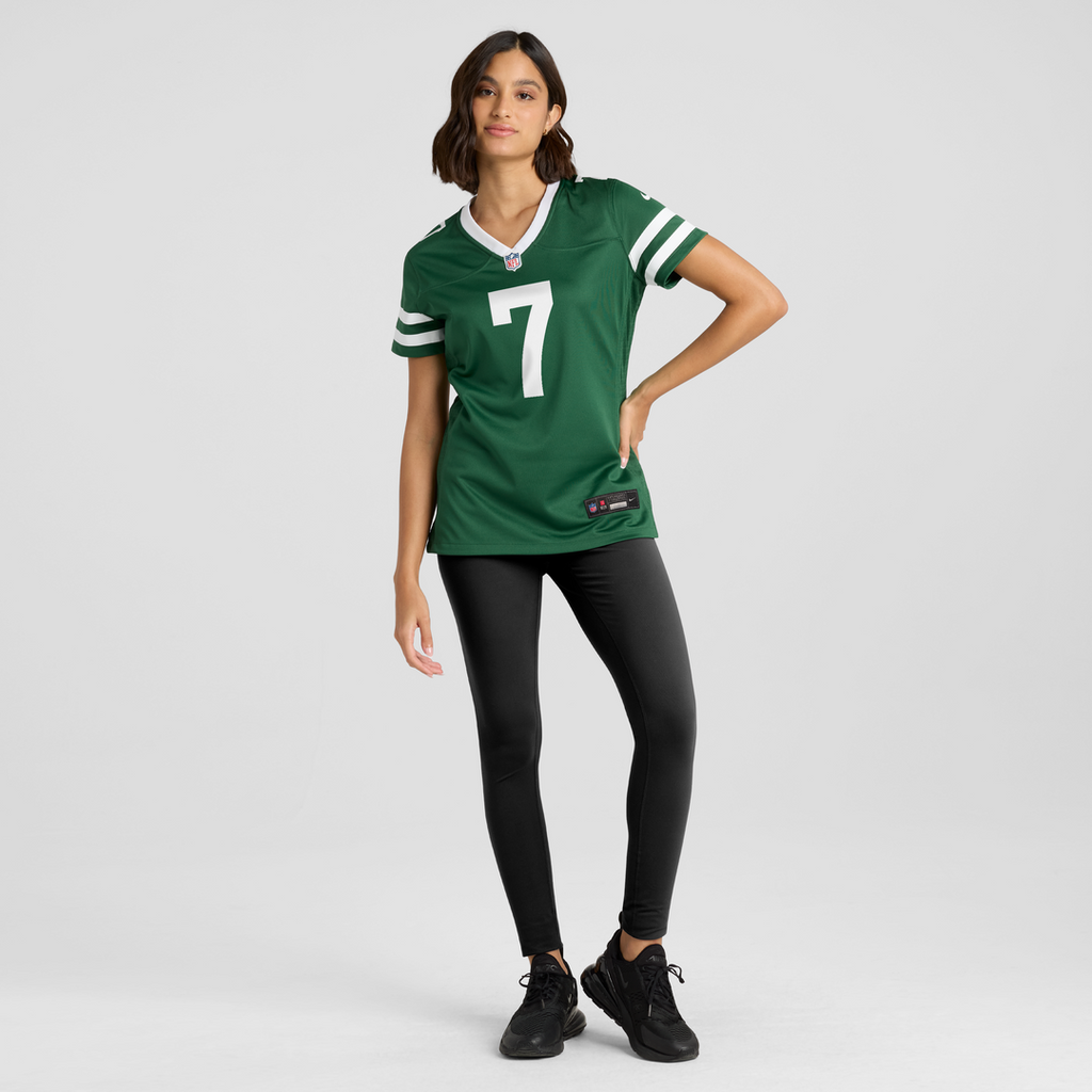 Geno Smith New York Jets Women's Game Jersey - Legacy Green