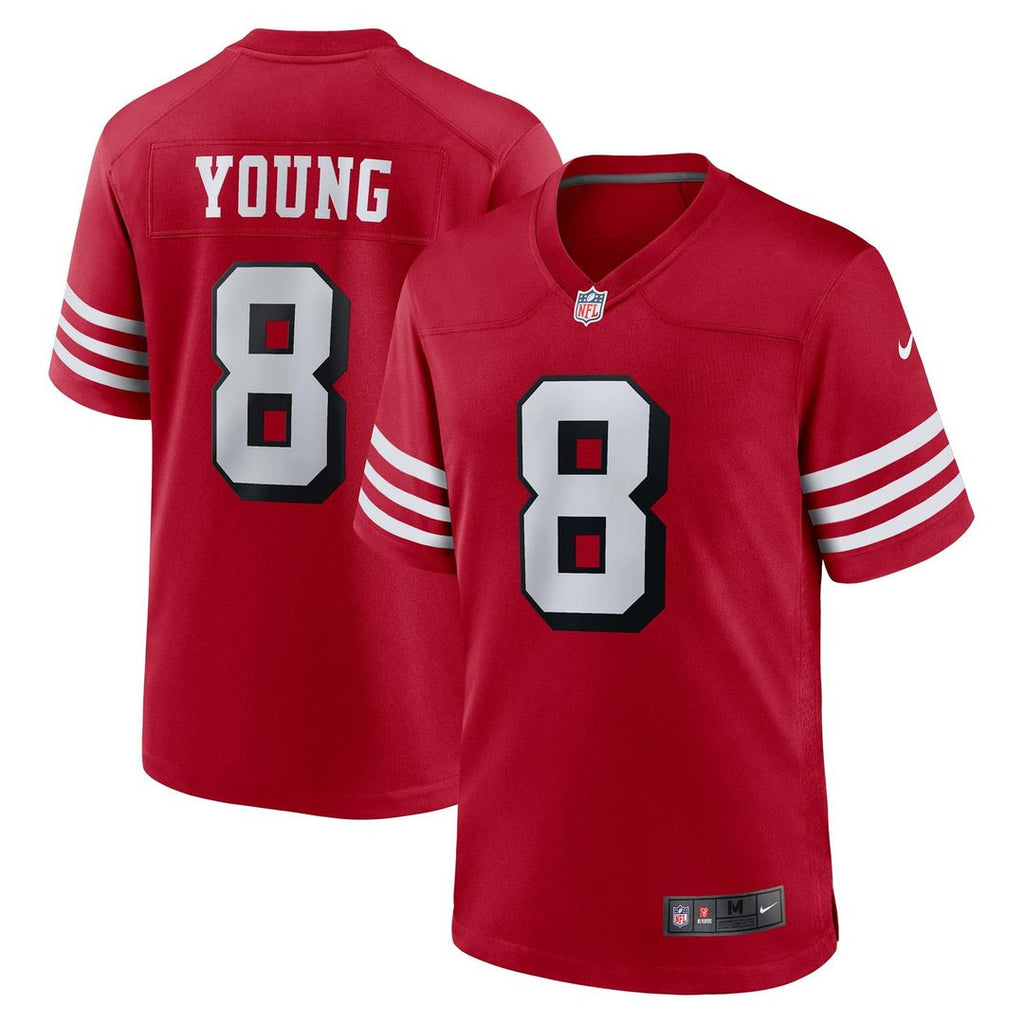 Steve Young San Francisco 49ers Retired Player Alternate Game Jersey - Scarlet