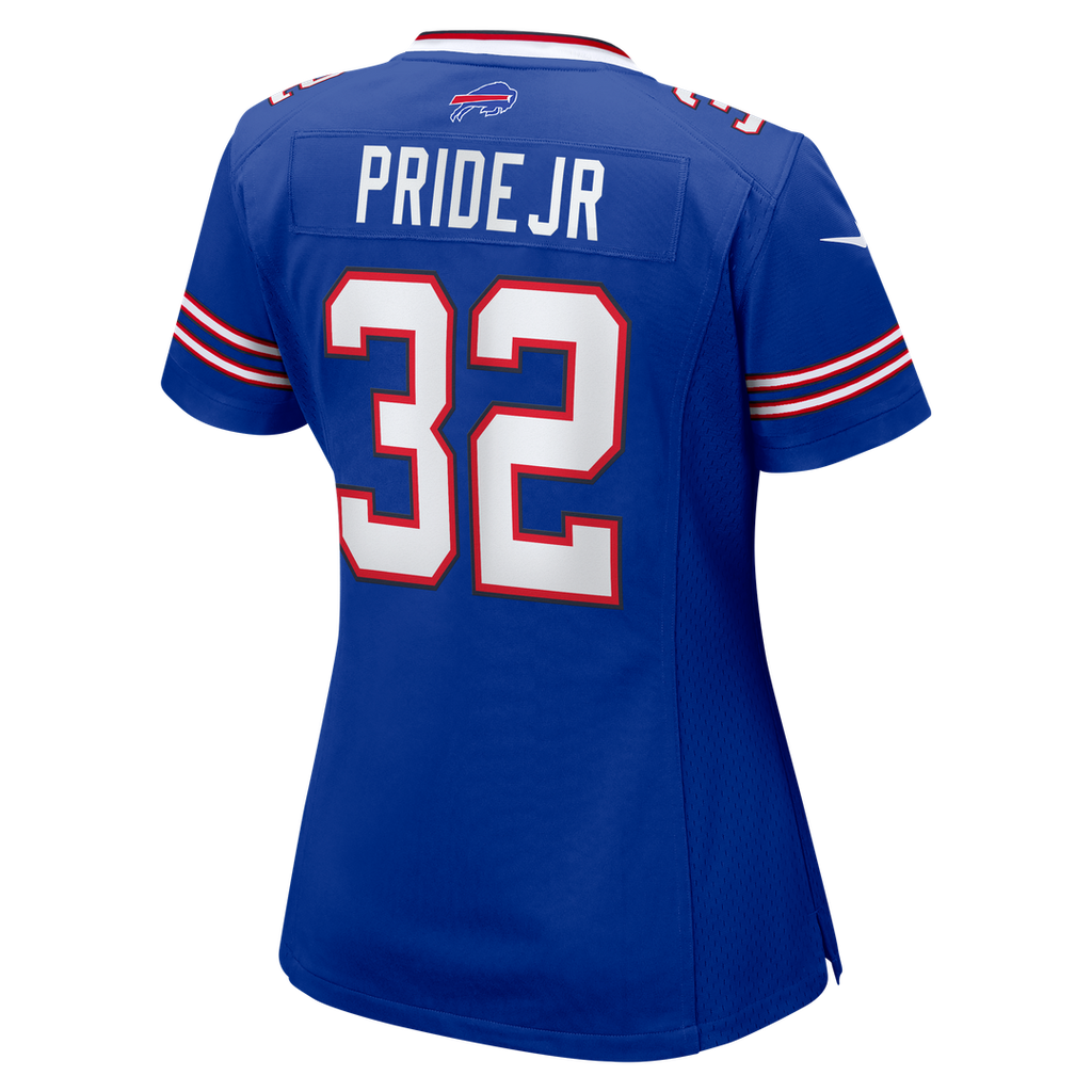 Toriano Pride Jr. Buffalo Bills Women's Team Game Jersey - Royal