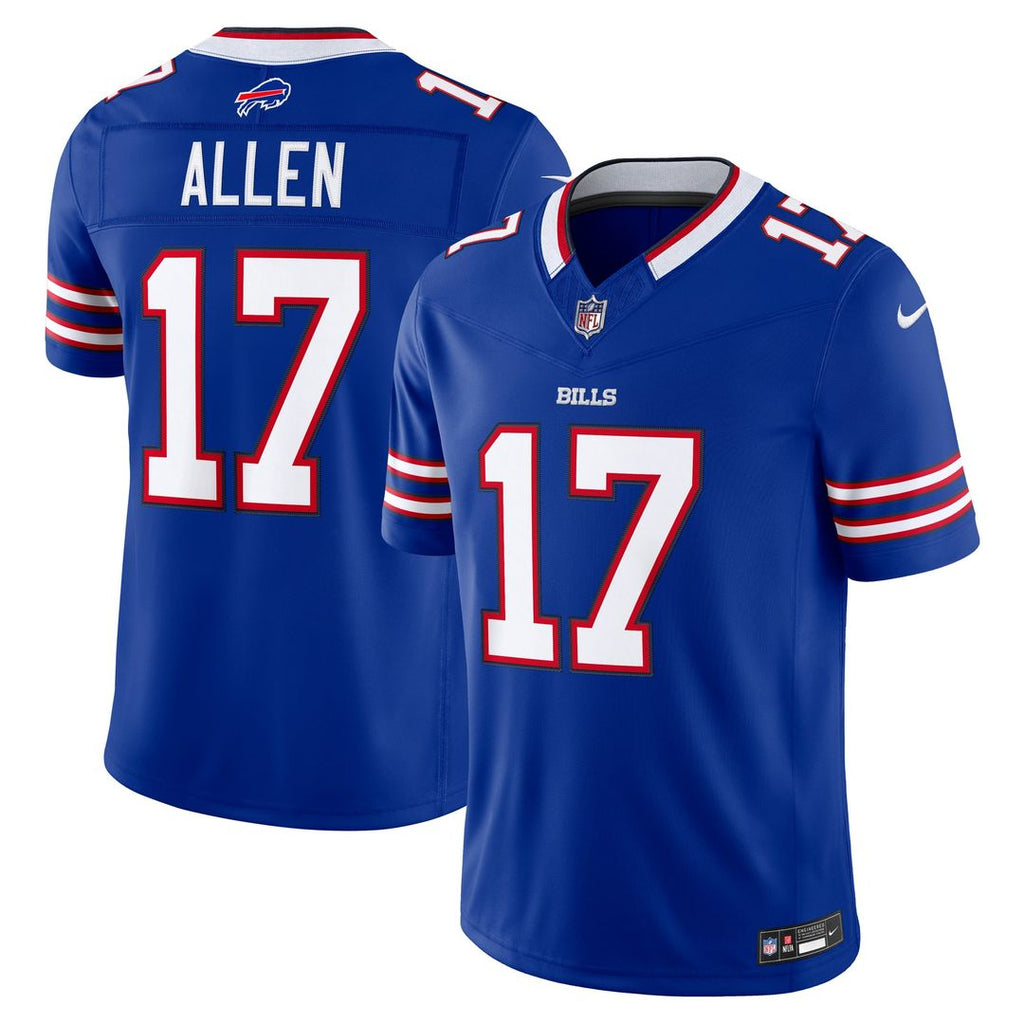 Josh Allen Buffalo Bills Team Vapor F.U.S.E. Stitched Limited Jersey - Royal