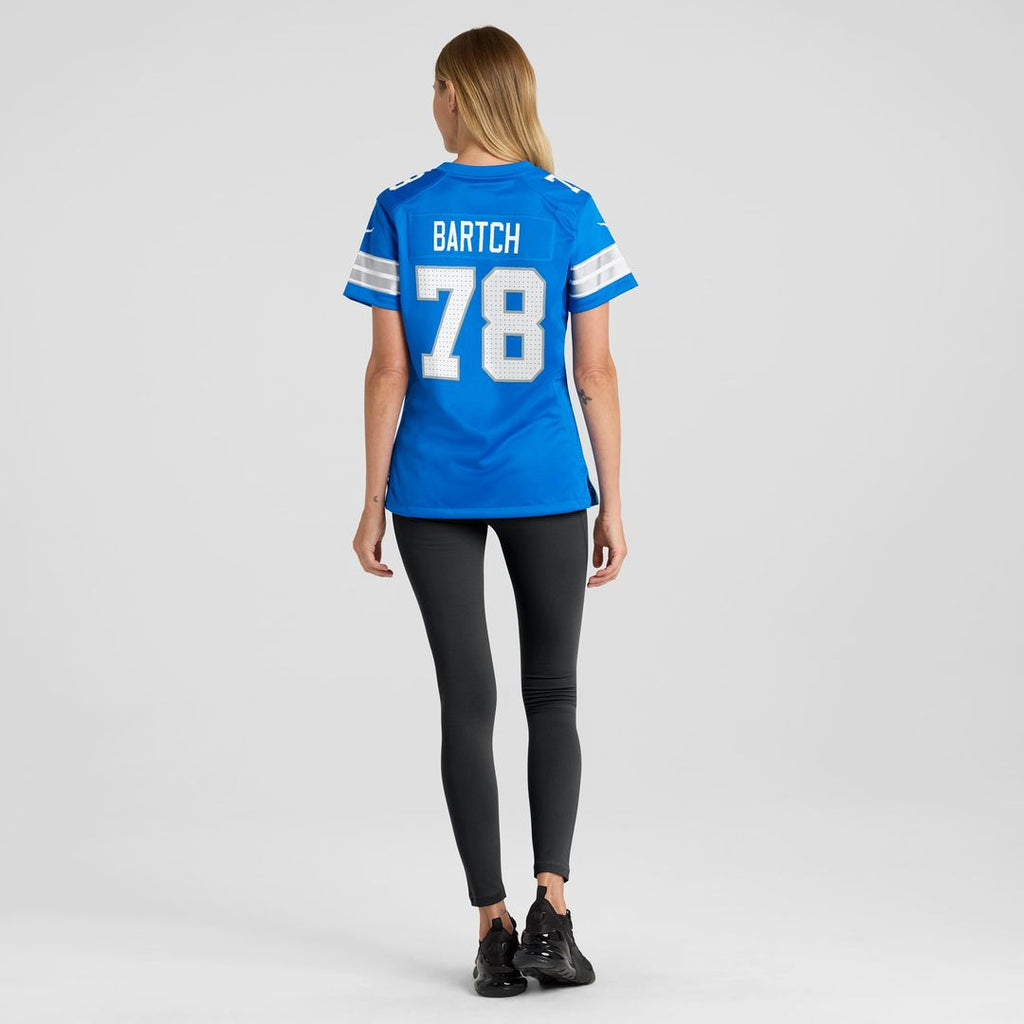 Ben Bartch Detroit Lions Women's Team Game Jersey - Blue