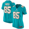 Mark Duper Miami Dolphins Women's Game Retired Player Jersey - Aqua