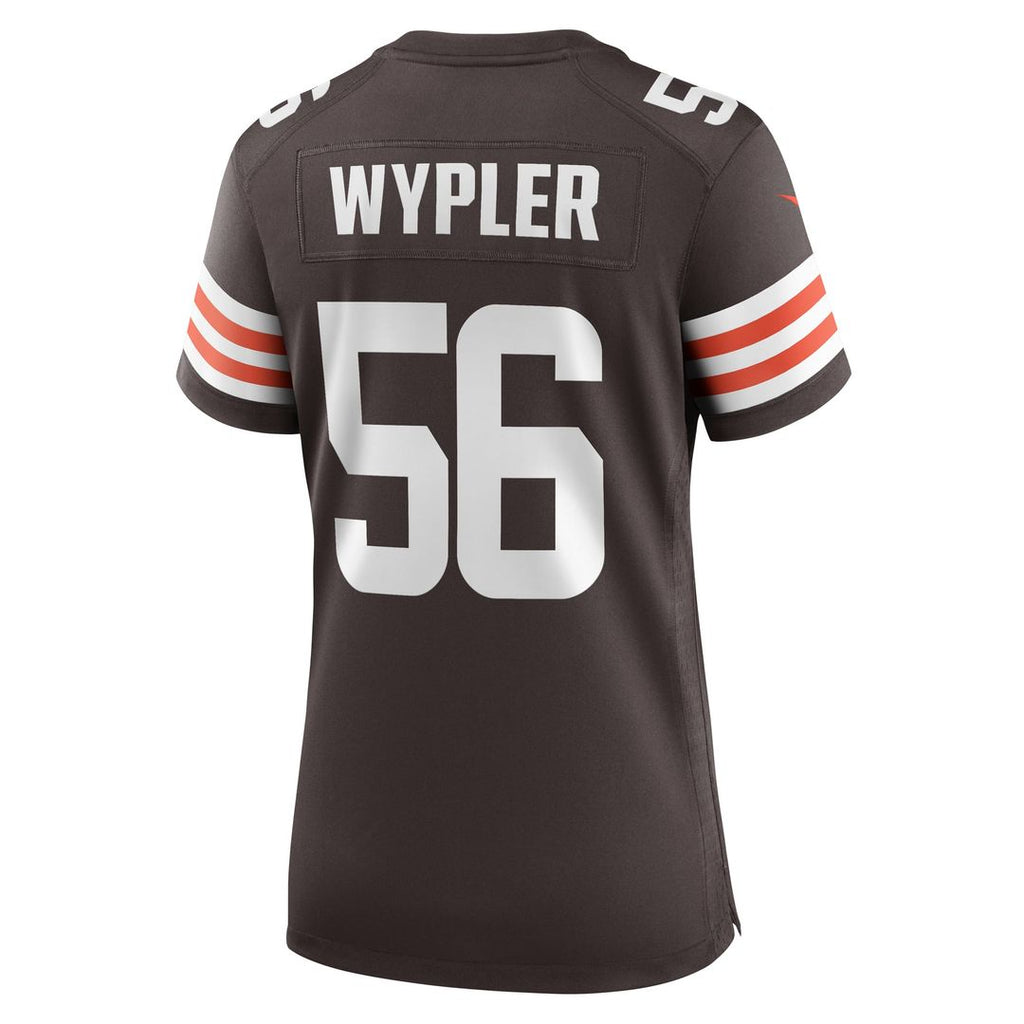 Luke Wypler Cleveland Browns Women's Team Game Jersey - Brown