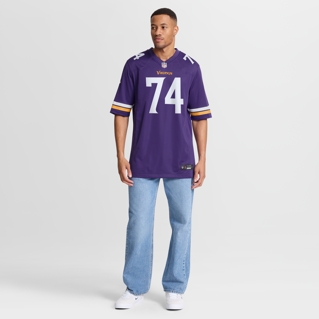 Donovan Jackson Minnesota Vikings Game Player Jersey - Purple