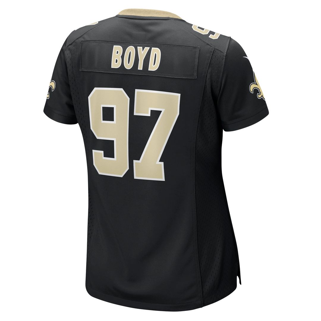 Khristian Boyd New Orleans Saints Women's Game Jersey - Black