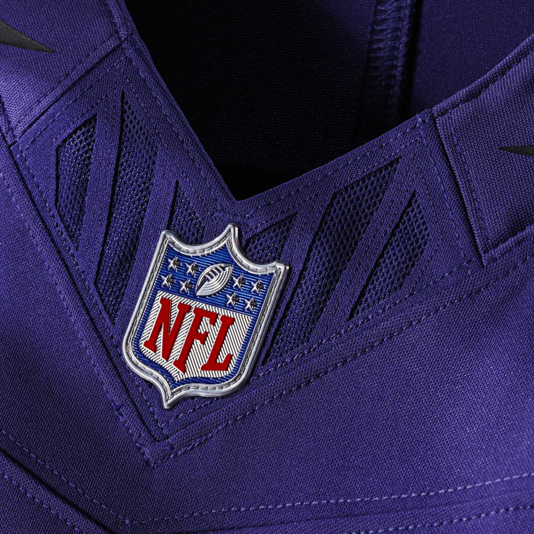 Kyle Hamilton Baltimore Ravens Team Vapor F.U.S.E. Stitched Limited Jersey - Purple
