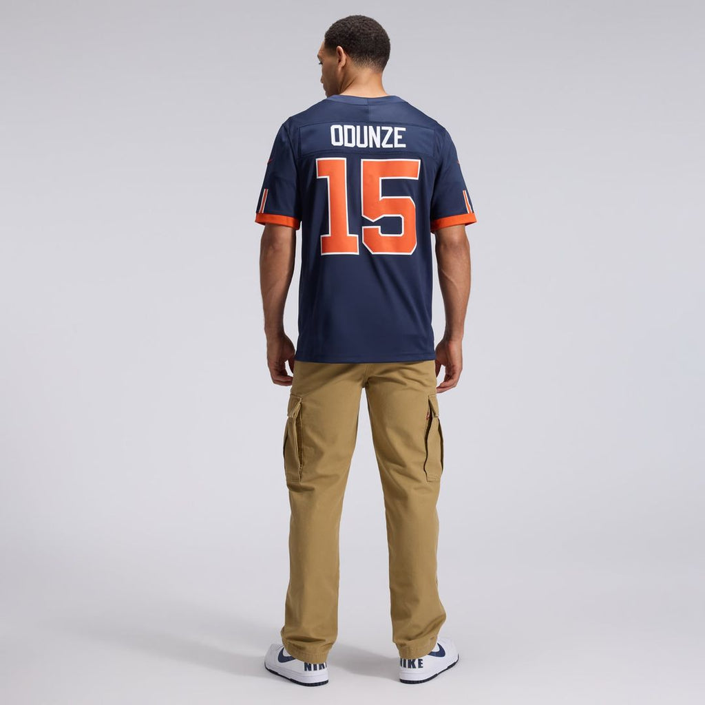 Rome Odunze Chicago Bears 2026 Rivalries Collection Stitched Limited Jersey - Navy