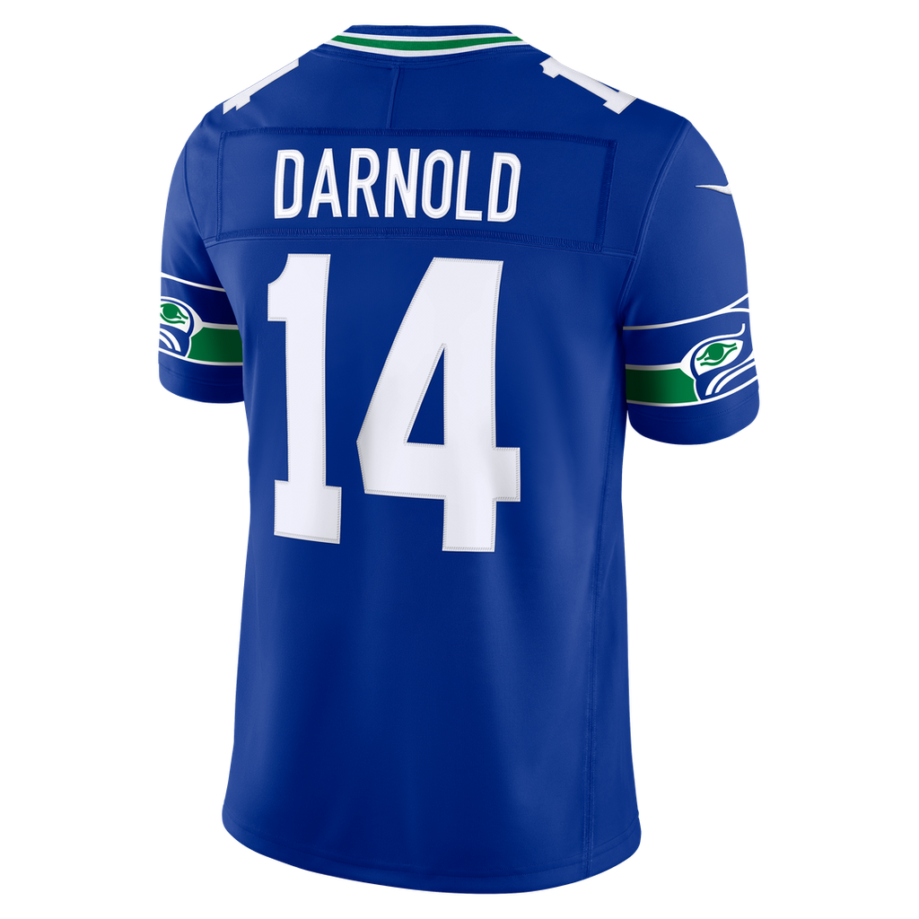 Sam Darnold Seattle Seahawks Team Vapor F.U.S.E. Stitched Limited Jersey - College Navy