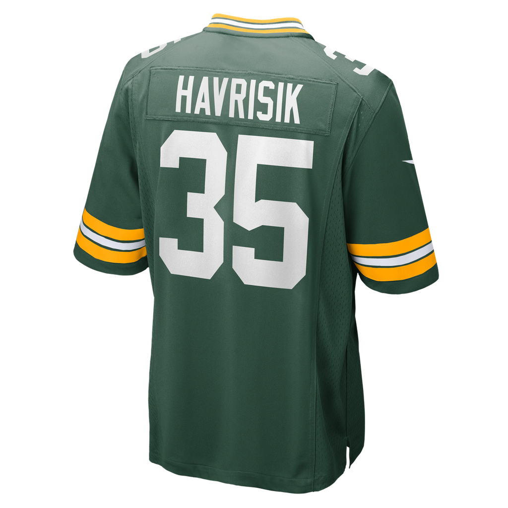 Lucas Havrisik Green Bay Packers Team Game Jersey - Green