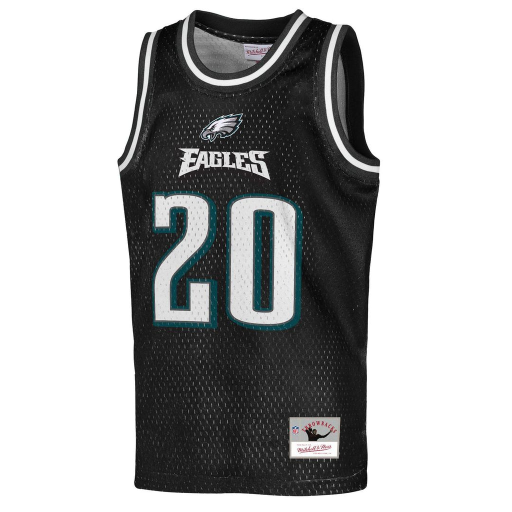 Brian Dawkins Philadelphia Eagles Youth Retired Player NFL Basketball Fashion Jersey - Black