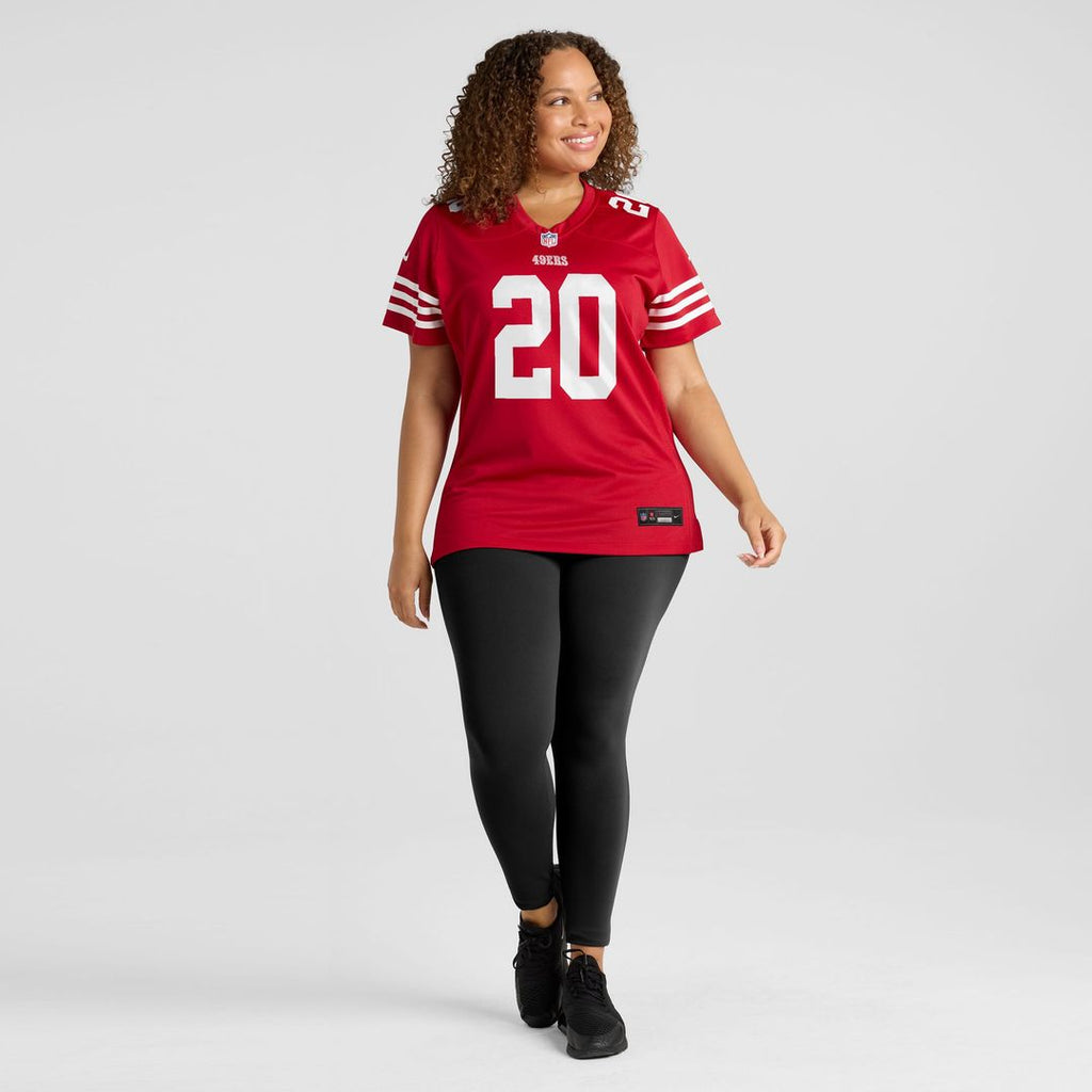 Upton Stout San Francisco 49ers Women's Team Game Jersey - Scarlet