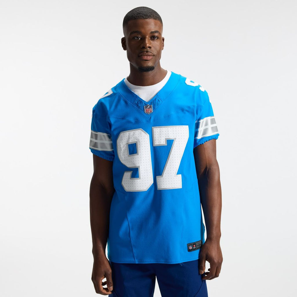 Aidan Hutchinson Detroit Lions Team Vapor F.U.S.E. Elite Jersey - Blue