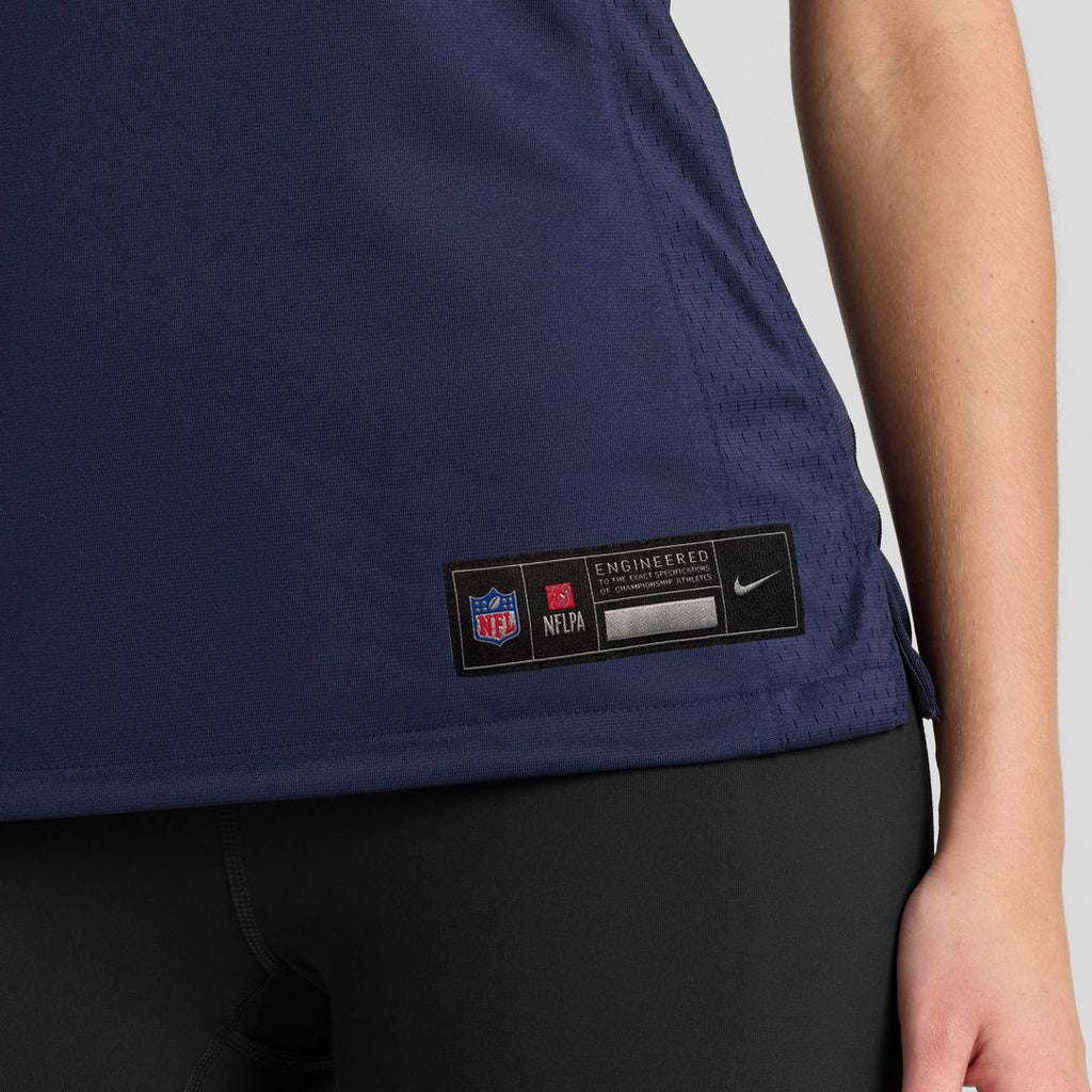 Gervon Dexter Sr Chicago Bears Women's Team Game Jersey - Navy