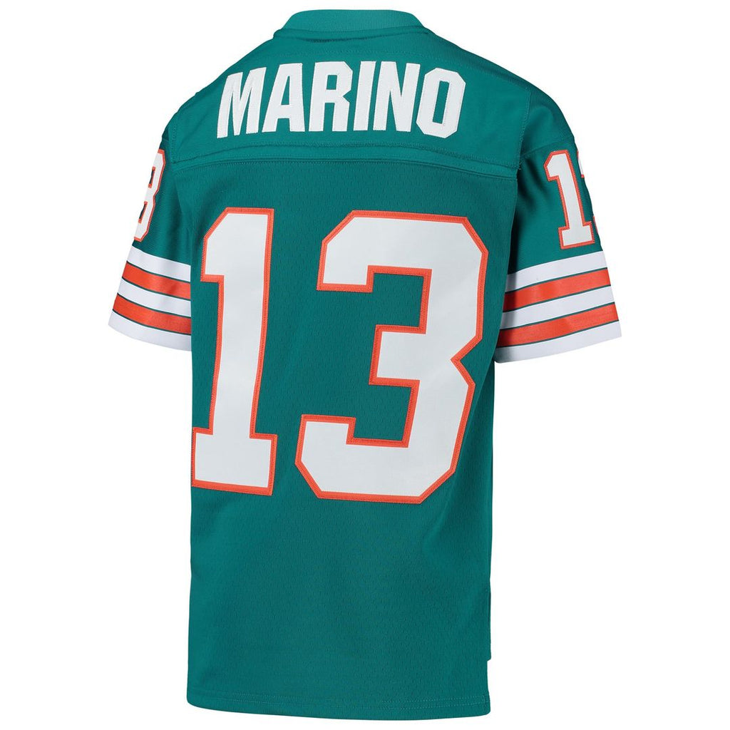 Dan Marino Miami Dolphins Youth 1984 Legacy Retired Player Jersey - Aqua