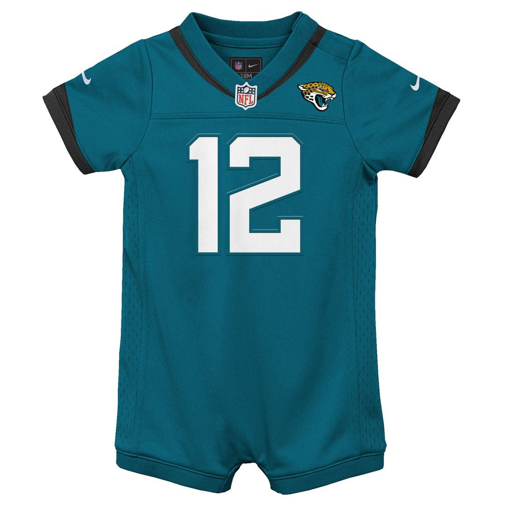 Travis Hunter Jacksonville Jaguars Newborn Romper Game Jersey - Teal