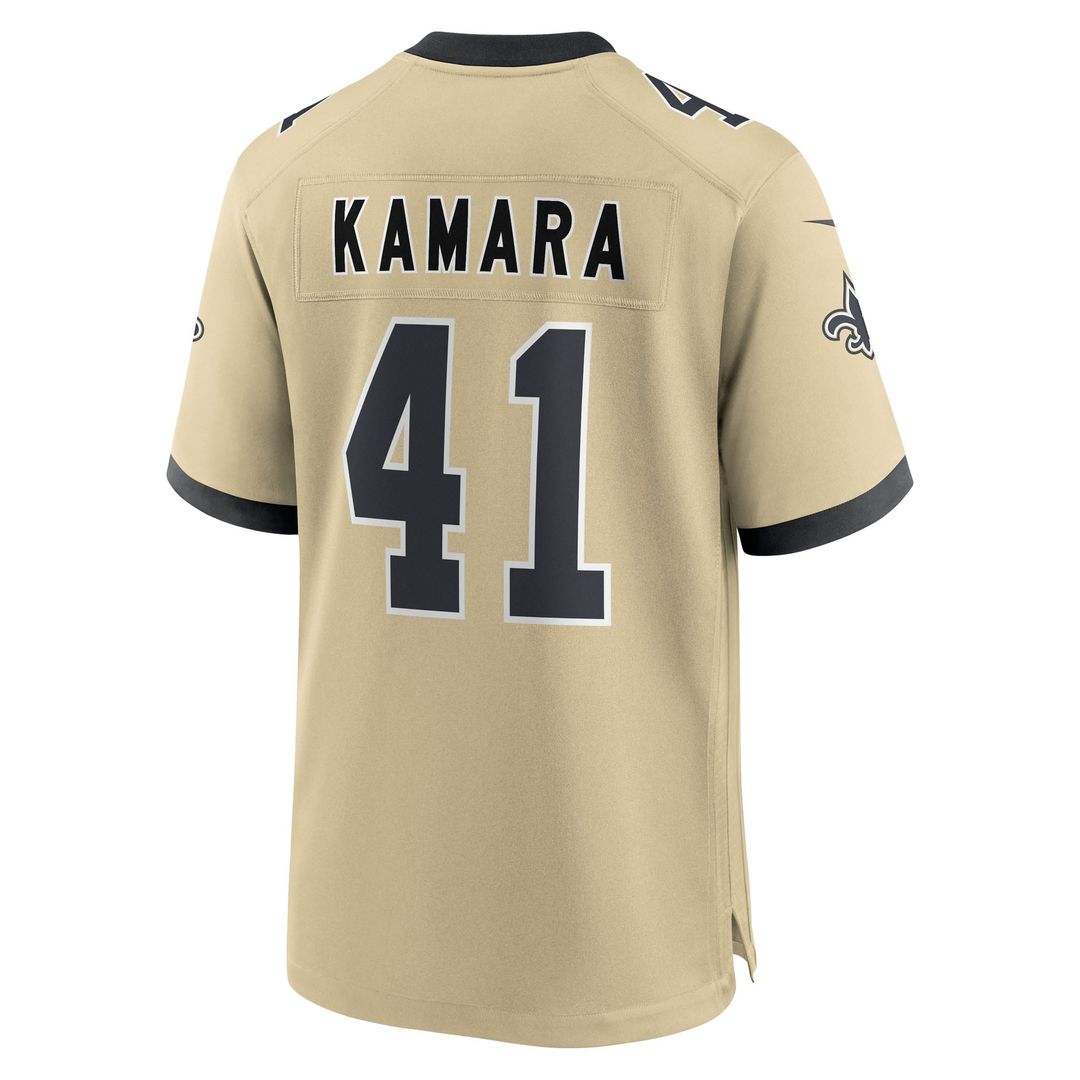 Alvin Kamara New Orleans Saints Youth Game Jersey - Black