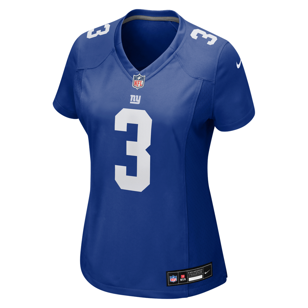 Abdul Carter New York Giants Women's Team Game Jersey - Royal
