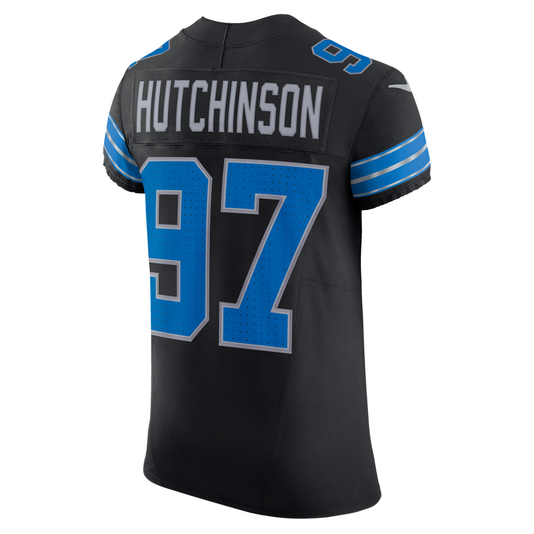 Aidan Hutchinson Detroit Lions Team Vapor F.U.S.E. Elite Jersey - Blue