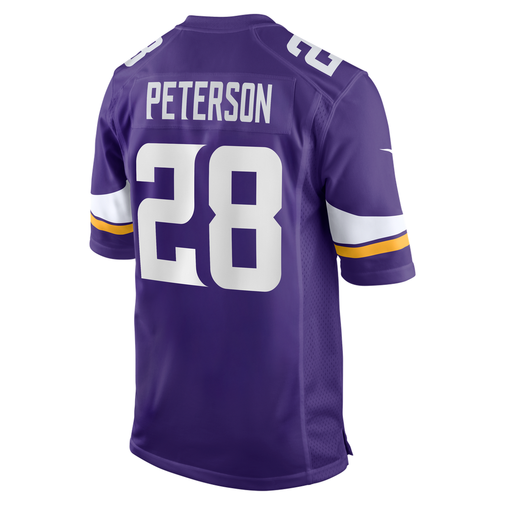 Adrian Peterson Minnesota Vikings Team Retired Game Jersey - Purple