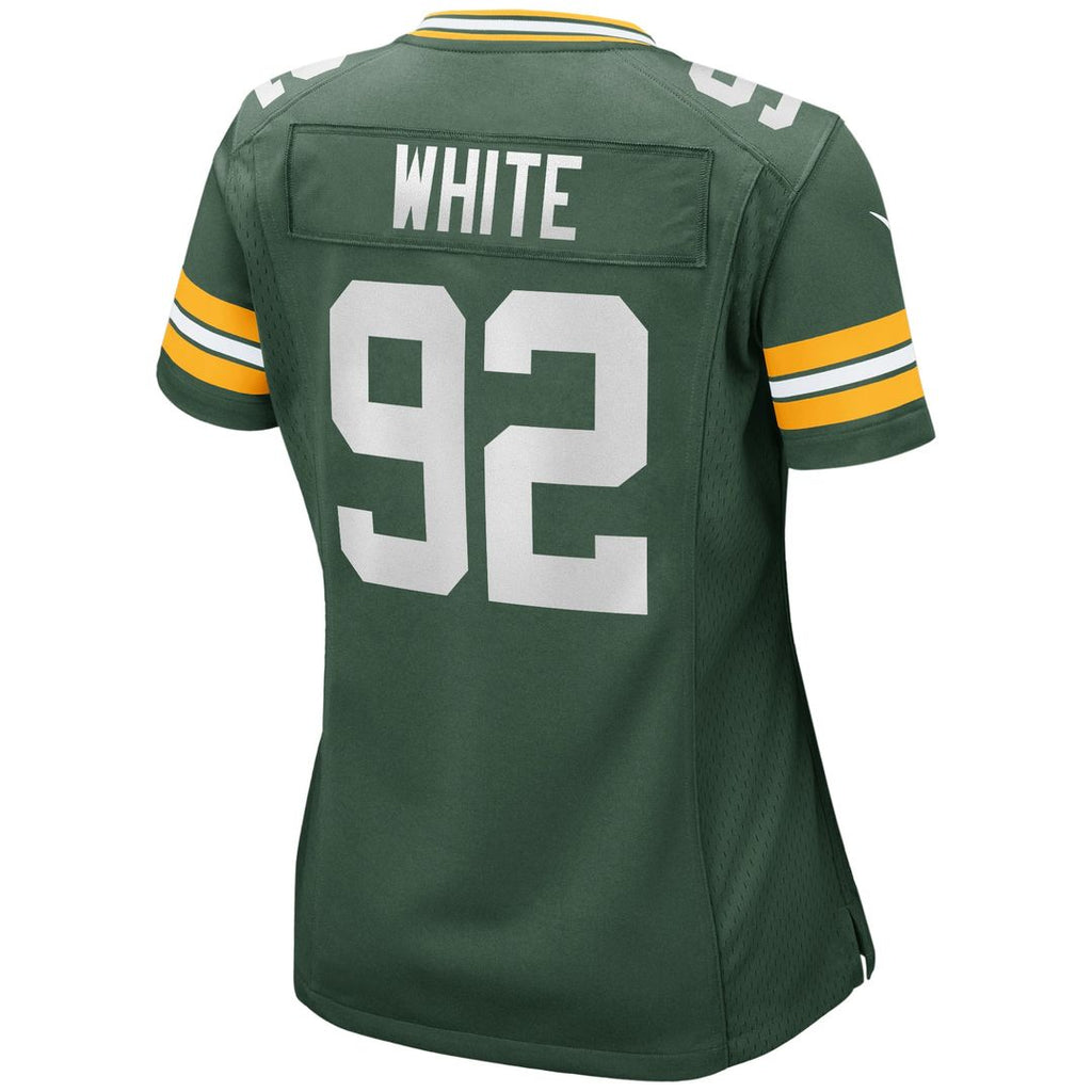 Reggie White Green Bay Packers Women's Game Retired Player Jersey - Green