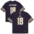 Justin Jefferson Minnesota Vikings Toddler 2026 Rivalries Collection Game Jersey - Purple