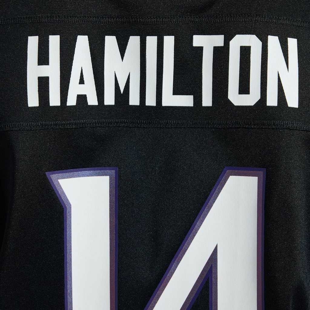 Kyle Hamilton Baltimore Ravens Women's Team Game Jersey - Purple