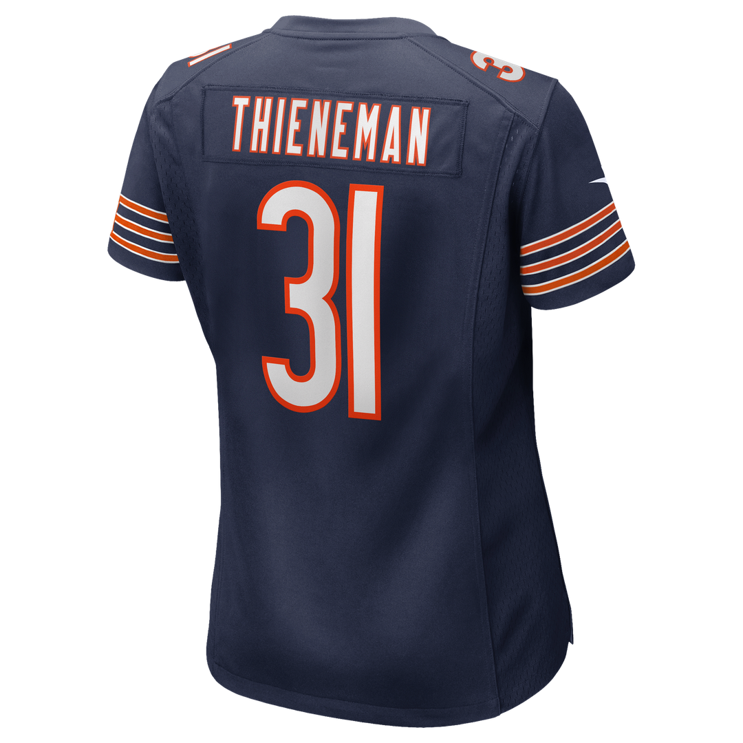 Dillon Thieneman Chicago Bears Women's Team Game Jersey - Navy