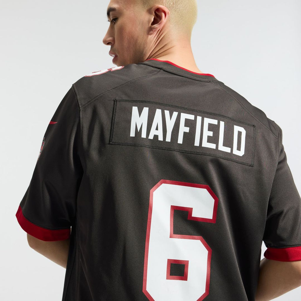 Baker Mayfield Tampa Bay Buccaneers Alternate Game Player Jersey - Pewter