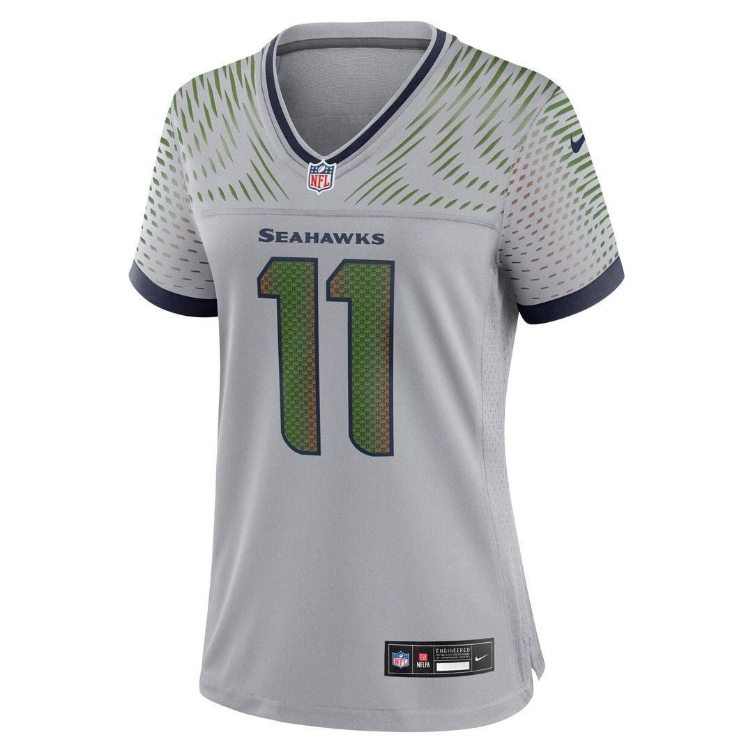 Jaxon Smith - Njigba Seattle Seahawks Women's Rivalries Collection Game Jersey - Gray