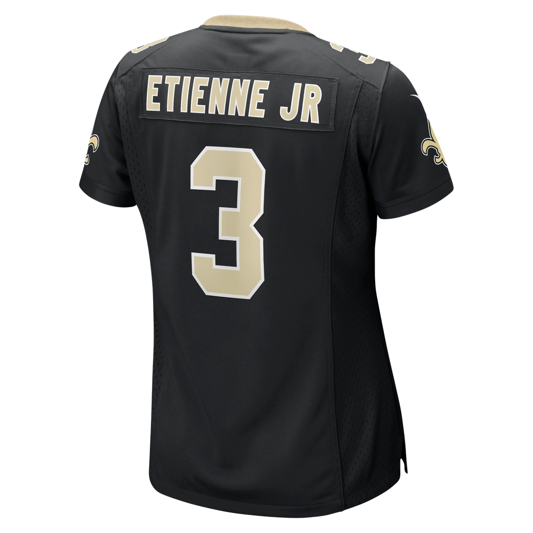 Travis Etienne Jr New Orleans Saints Women's Team Game Jersey - Black