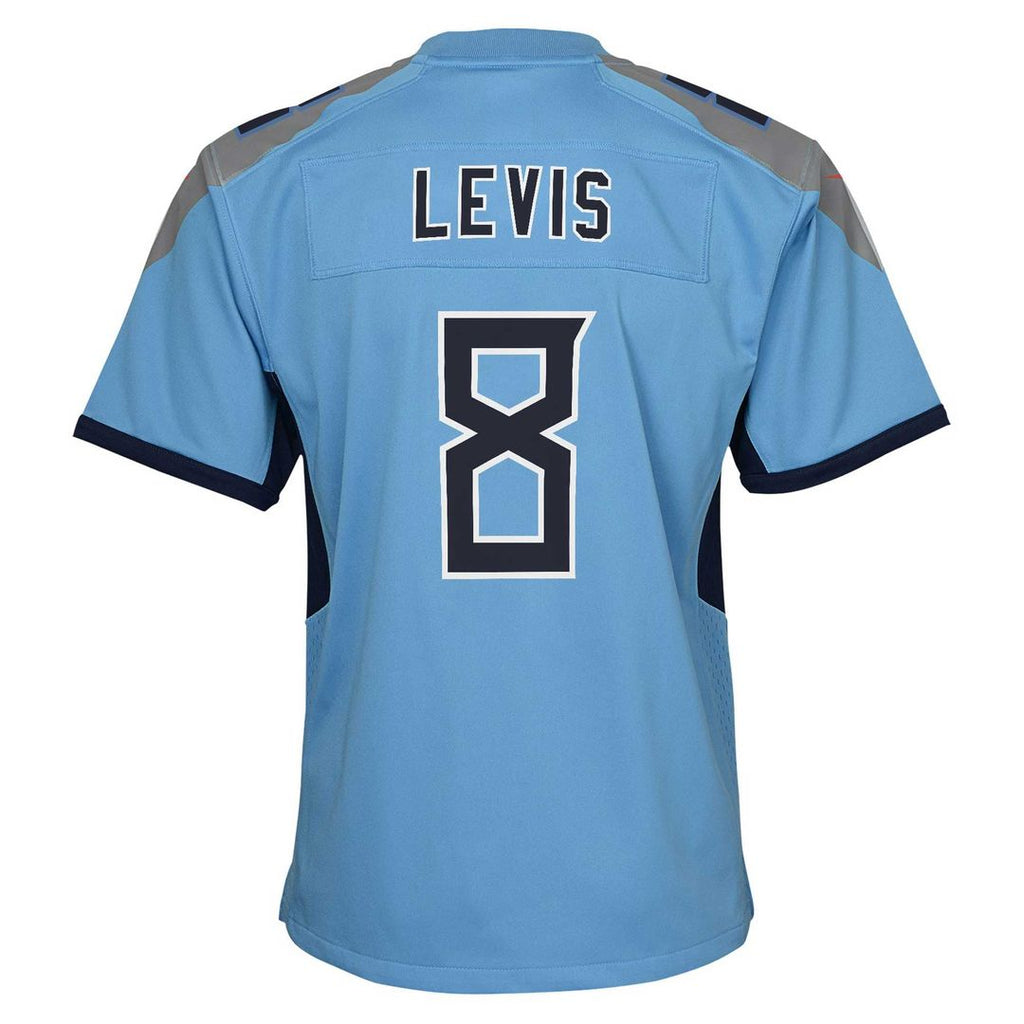 Will Levis Tennessee Titans Youth Game Jersey - Navy