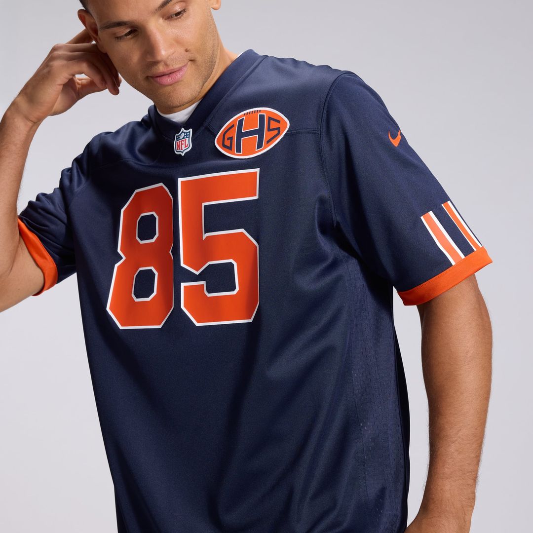 Cole Kmet Chicago Bears 2026 Rivalries Collection Game Jersey - Navy