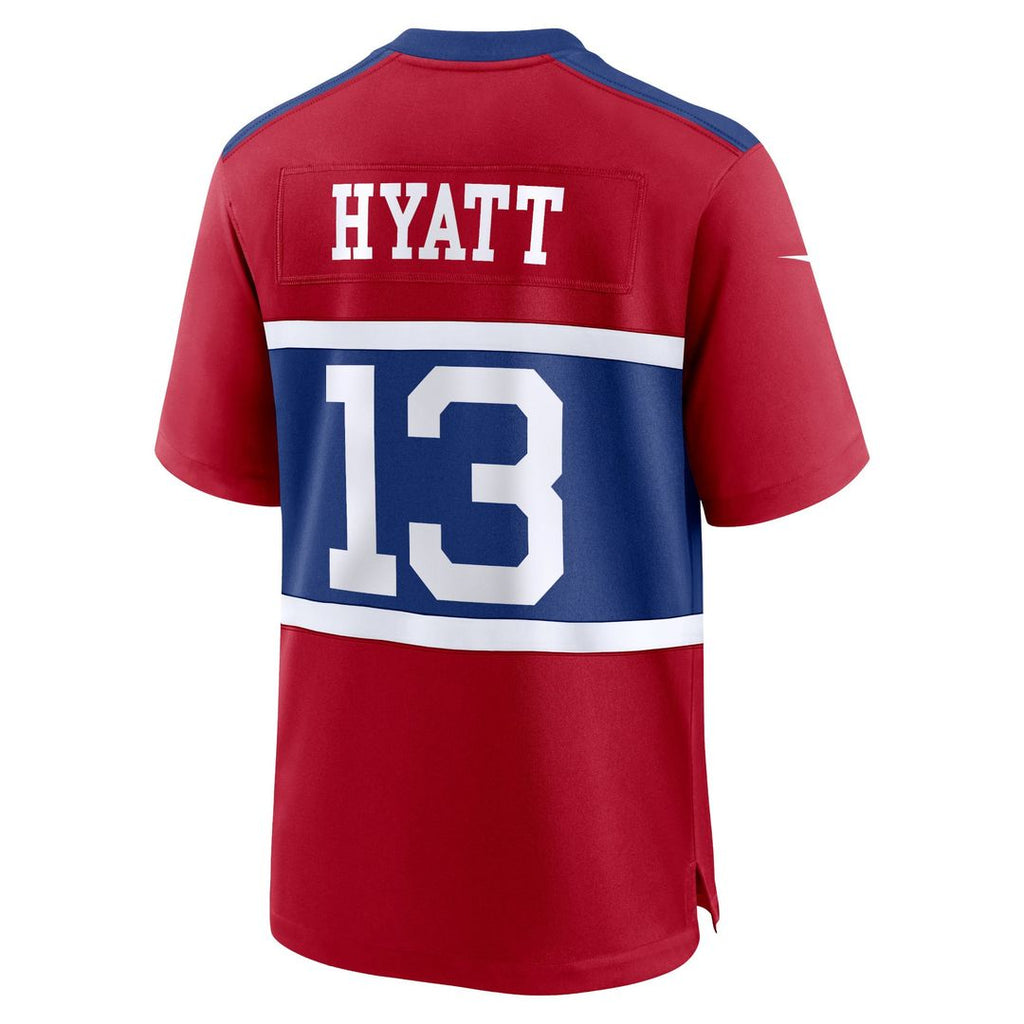 Jalin Hyatt New York Giants Youth Game Jersey - Red