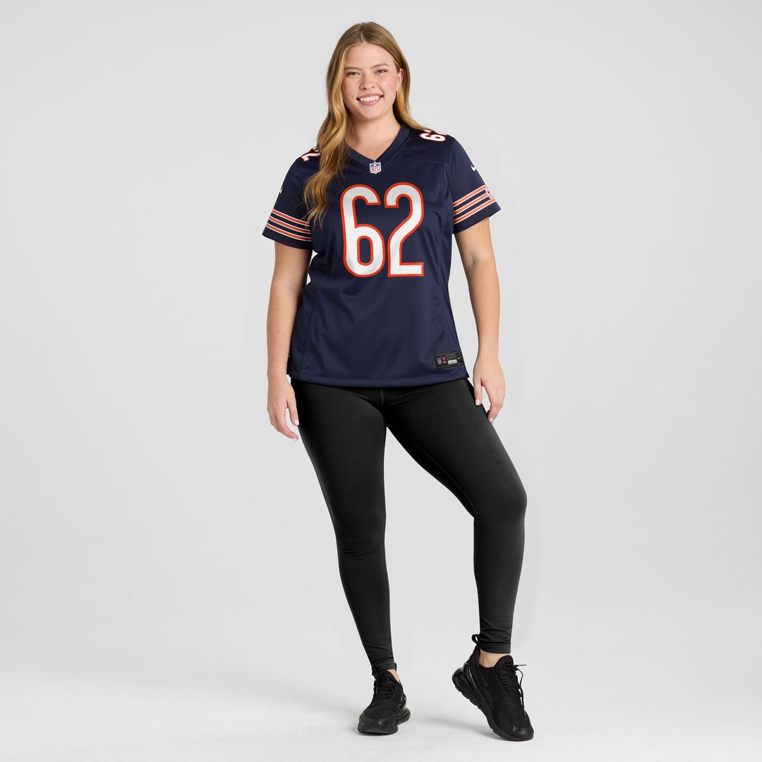 Joe Thuney Chicago Bears Women's Team Game Jersey - Navy