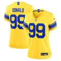 Aaron Donald Los Angeles Rams Women's Alternate Game Jersey - Gold