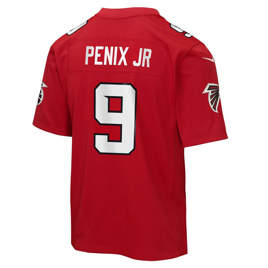 Michael Penix Jr. Atlanta Falcons Youth Game Jersey - White
