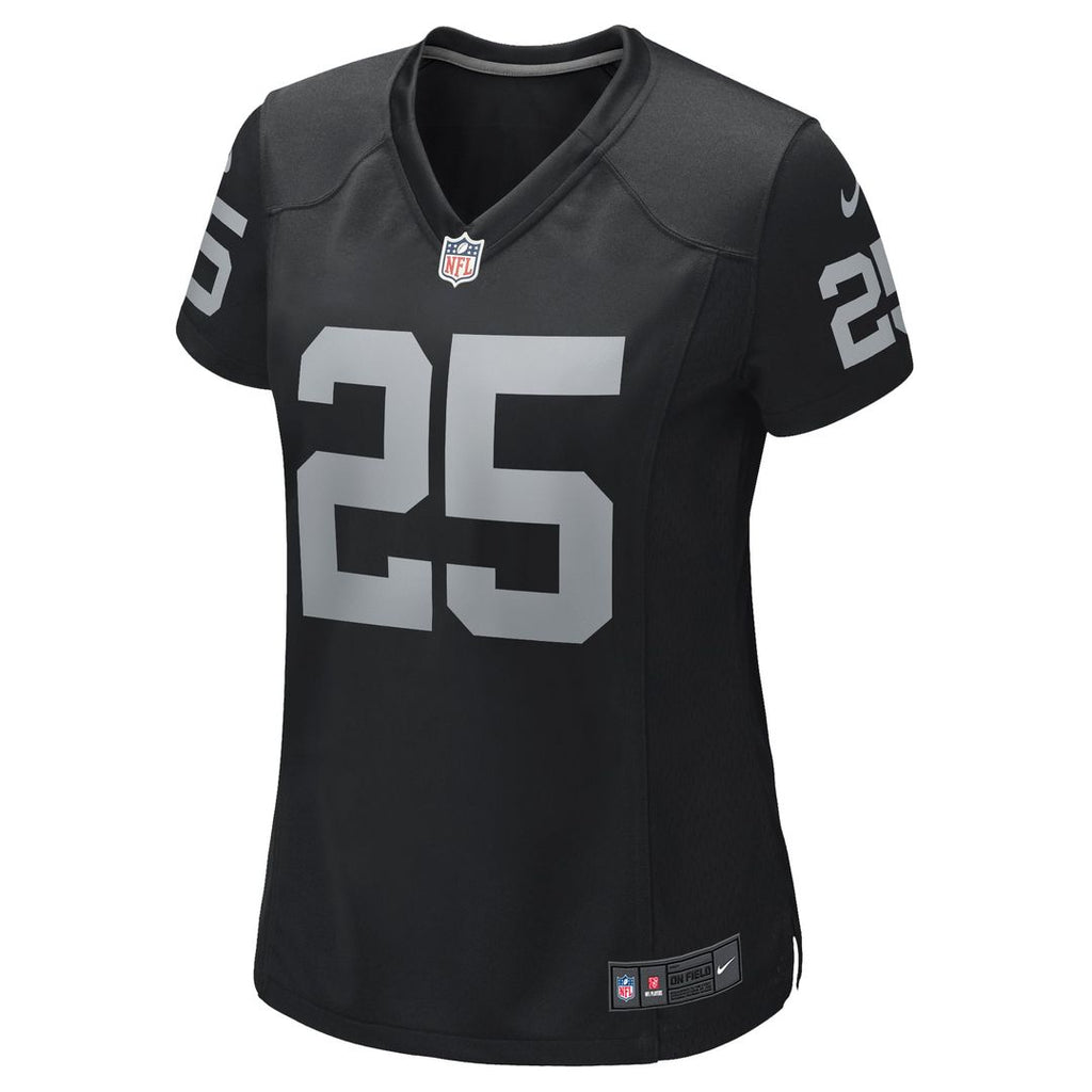 Fred Biletnikoff Las Vegas Raiders Women's Game Retired Player Jersey - Black