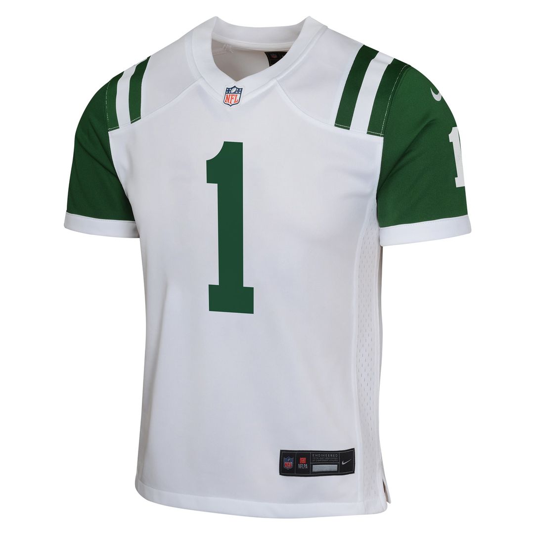 Ahmad Sauce Gardner New York Jets Youth Game Jersey - White