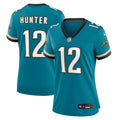 Travis Hunter Jacksonville Jaguars Women's Alternate 2 Prowler Throwback Game Jersey - Teal