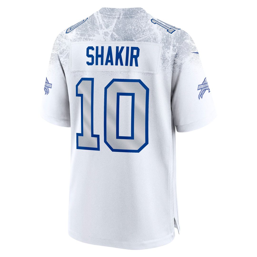 Khalil Shakir Buffalo Bills Rivalries Collection Game Jersey - White