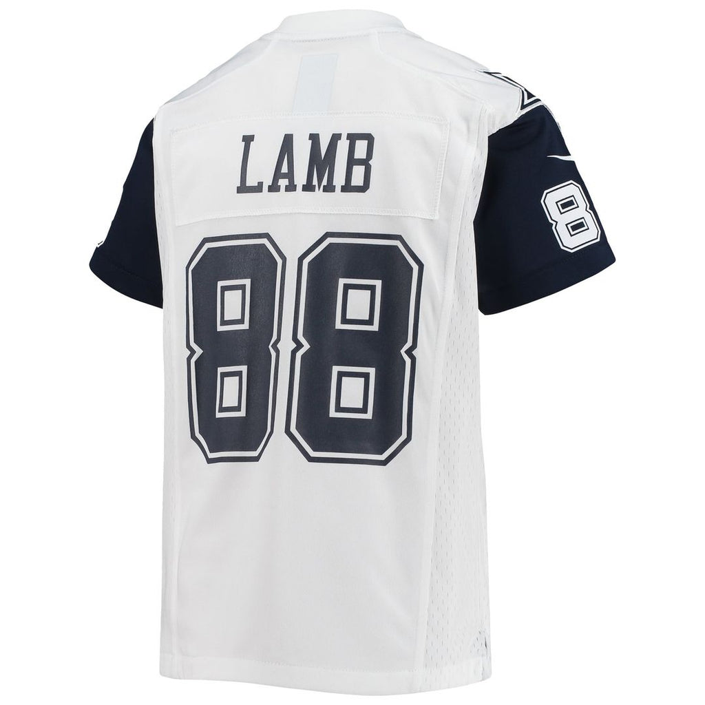 CeeDee Lamb Dallas Cowboys Youth Alternate Game Jersey - White
