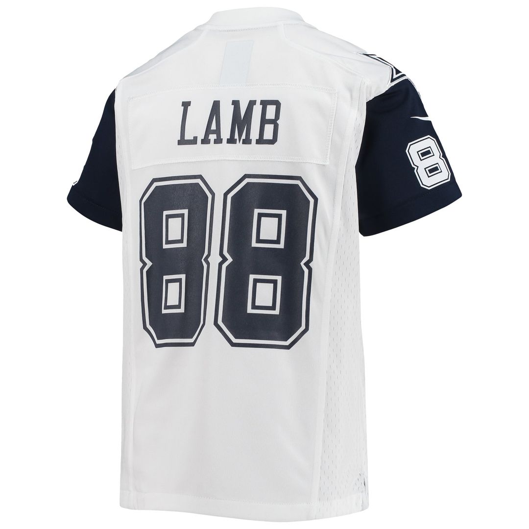 CeeDee Lamb Dallas Cowboys Youth Player Game Jersey - Navy