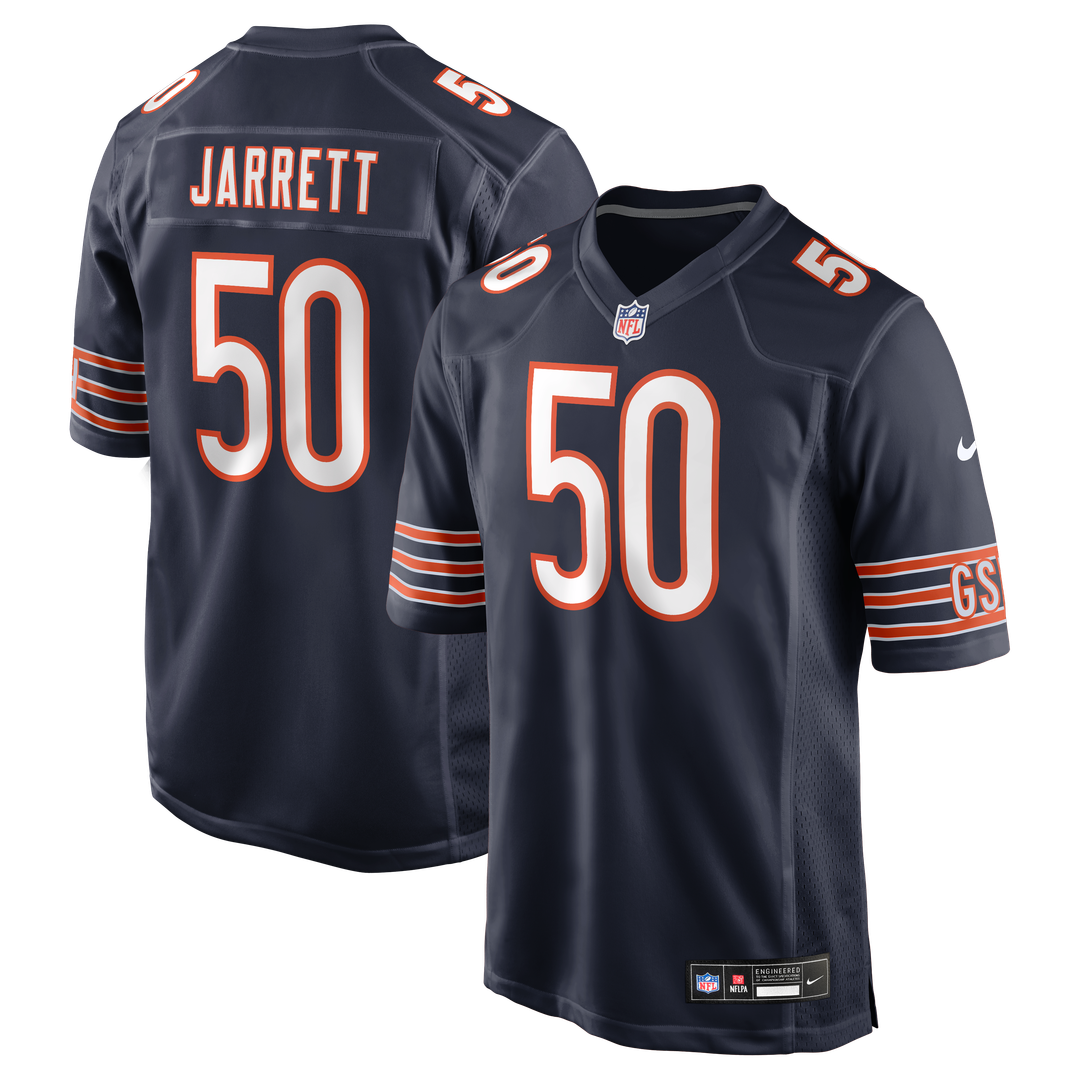 Grady Jarrett Chicago Bears Team Game Jersey - Navy
