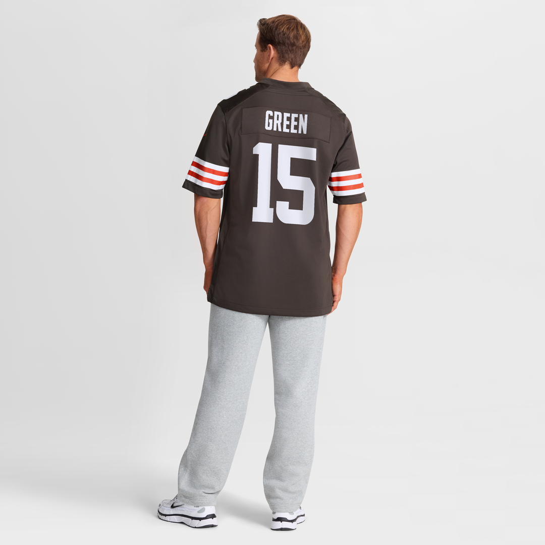 Taylen Green Cleveland Browns Game Jersey - Brown