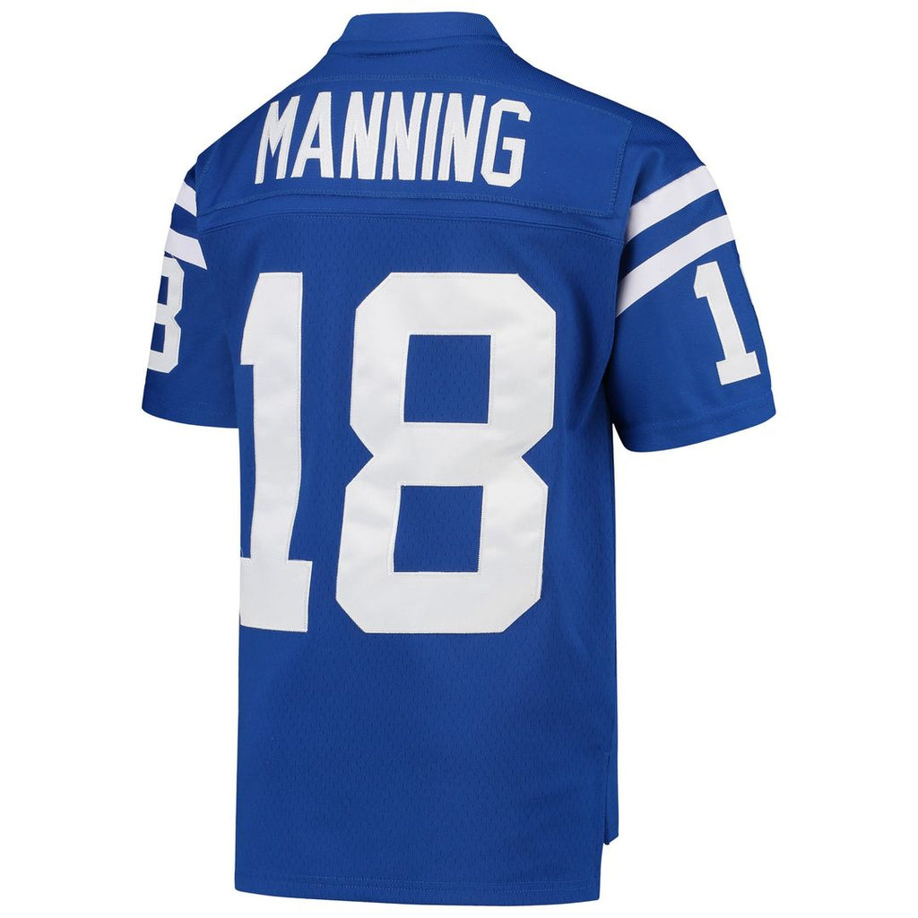 Peyton Manning Indianapolis Colts Youth 1998 Legacy Retired Player Jersey - Royal