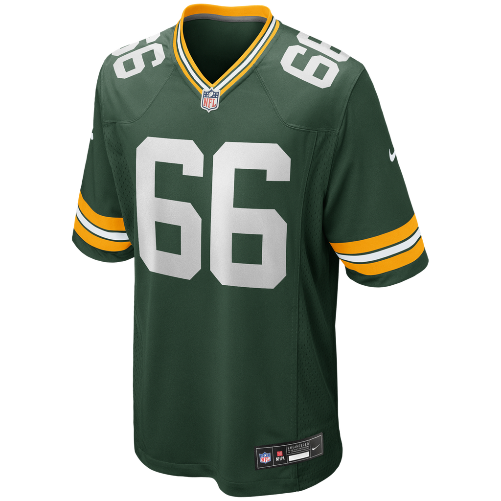 Ray Nitschke Green Bay Packers Game Retired Player Jersey - Green