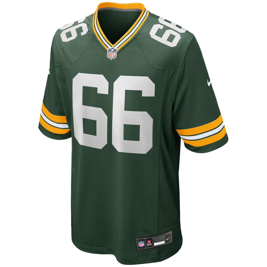 Ray Nitschke Green Bay Packers Game Retired Player Jersey - Green