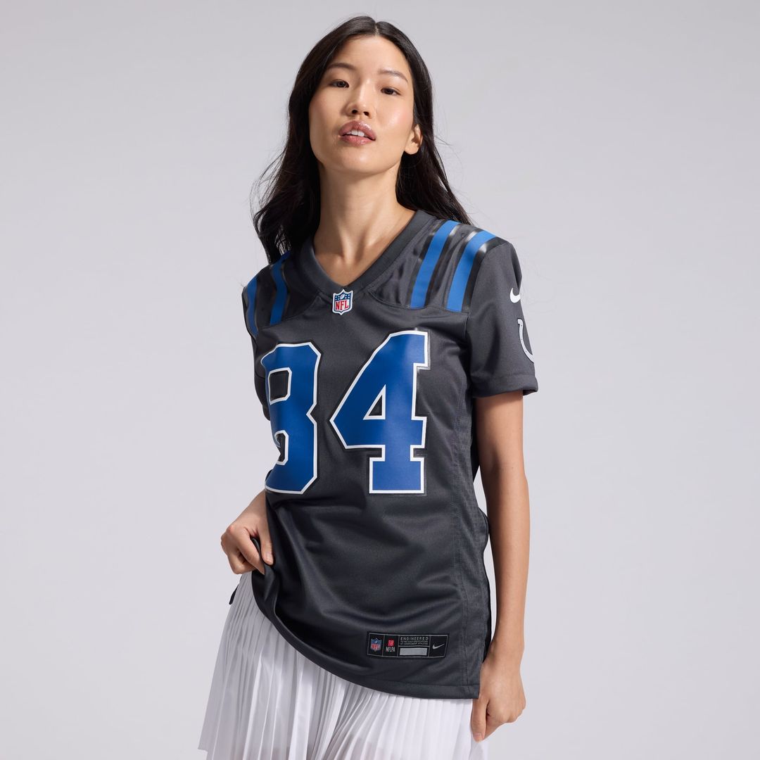 Tyler Warren Indianapolis Colts Women's 2026 Rivalries Collection Game Jersey - Anthracite