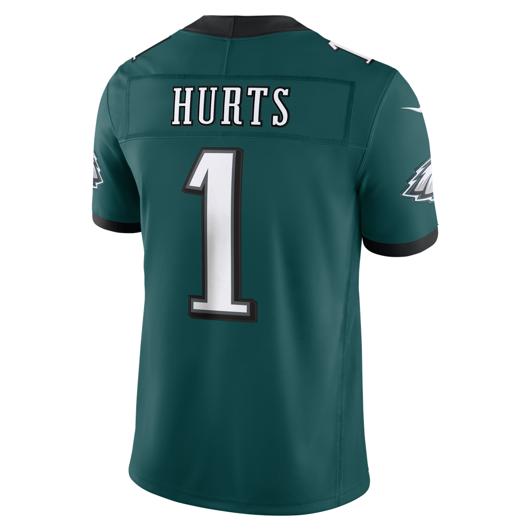 Jalen Hurts Philadelphia Eagles Team Vapor F.U.S.E. Stitched Limited Jersey - Midnight Green